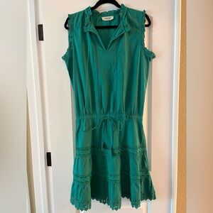 Indiastyle Sleeveless Crochet/Lace Dress